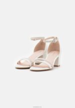 Anna Field kvinner skinnsandaler hvite P266L1431 - Bilde 3