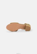 Anna Field kvinner skinnsandaler khaki P266L1332 - Bilde 5