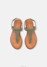 Anna Field kvinner skinnsandaler khaki P266L1399 - Bilde 6