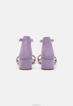 Anna Field kvinner skinnsandaler lilla P266L1421 - Bilde 3