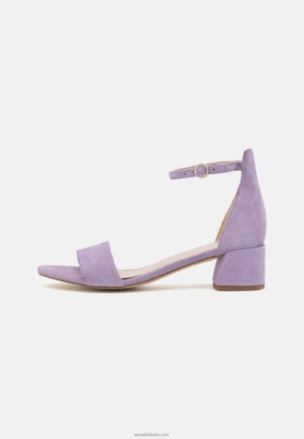 Anna Field kvinner skinnsandaler lilla P266L1421