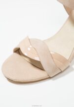 Anna Field kvinner skinnsandaler lys rosa P266L1276 - Bilde 3