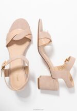 Anna Field kvinner skinnsandaler lys rosa P266L1276 - Bilde 4