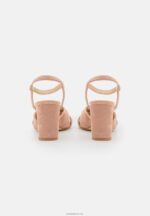 Anna Field kvinner skinnsandaler lys rosa P266L1321 - Bilde 4