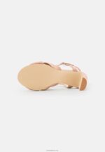 Anna Field kvinner skinnsandaler lys rosa P266L1321 - Bilde 5
