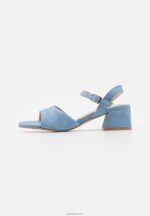Anna Field kvinner skinnsandaler lyseblå P266L1382 - Bilde 2