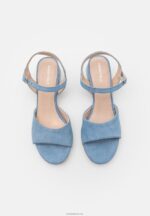 Anna Field kvinner skinnsandaler lyseblå P266L1382 - Bilde 6