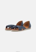 Anna Field kvinner skinnsandaler mørkeblå P266L1340 - Bilde 3