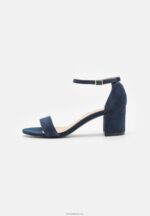 Anna Field kvinner skinnsandaler mørkeblå P266L1415 - Bilde 2