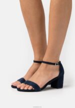 Anna Field kvinner skinnsandaler mørkeblå P266L1415