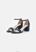 Anna Field kvinner skinnsandaler mørkeblå P266L1415 - Bilde 3