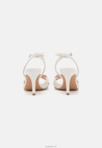 Anna Field kvinner skinnsandaler off-white P266L1323 - Bilde 4
