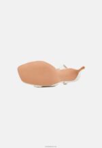 Anna Field kvinner skinnsandaler off-white P266L1323 - Bilde 5