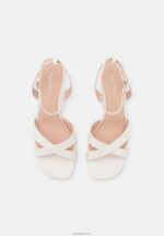 Anna Field kvinner skinnsandaler off-white P266L1323 - Bilde 6