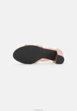 Anna Field kvinner skinnsandaler rosa gullfarget P266L1392 - Bilde 4