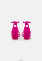 Anna Field kvinner skinnsandaler rosa P266L1283 - Bilde 4