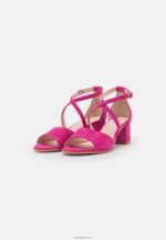 Anna Field kvinner skinnsandaler rosa P266L1408 - Bilde 3
