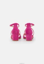 Anna Field kvinner skinnsandaler rosa P266L1408 - Bilde 4