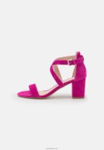 Anna Field kvinner skinnsandaler rosa P266L1416 - Bilde 2