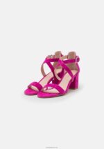 Anna Field kvinner skinnsandaler rosa P266L1416 - Bilde 3