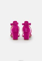 Anna Field kvinner skinnsandaler rosa P266L1416 - Bilde 4