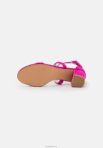 Anna Field kvinner skinnsandaler rosa P266L1416 - Bilde 5
