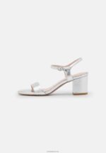 Anna Field kvinner skinnsandaler sølv P266L1362 - Bilde 2