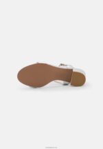 Anna Field kvinner skinnsandaler sølv P266L1362 - Bilde 5
