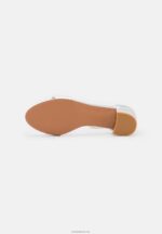 Anna Field kvinner skinnsandaler sølv P266L1381 - Bilde 4