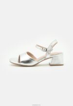 Anna Field kvinner skinnsandaler sølv P266L1388 - Bilde 2