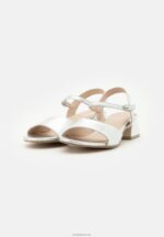 Anna Field kvinner skinnsandaler sølv P266L1388 - Bilde 3