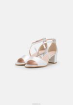 Anna Field kvinner skinnsandaler sølv P266L1427 - Bilde 3