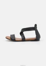 Anna Field kvinner skinnsandaler svarte P266L1280 - Bilde 2