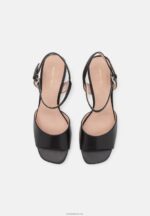 Anna Field kvinner skinnsandaler svarte P266L1369 - Bilde 6