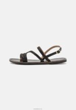 Anna Field kvinner skinnsandaler svarte P266L1379 - Bilde 2
