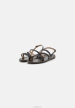 Anna Field kvinner skinnsandaler svarte P266L1379 - Bilde 3