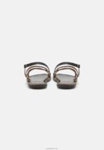 Anna Field kvinner skinnsandaler svarte P266L1379 - Bilde 4