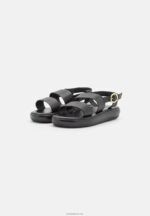 Anna Field kvinner skinnsandaler svarte P266L1407 - Bilde 3