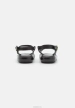 Anna Field kvinner skinnsandaler svarte P266L1407 - Bilde 4