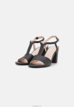 Anna Field kvinner skinnsandaler svarte P266L1417 - Bilde 3
