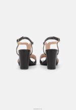 Anna Field kvinner skinnsandaler svarte P266L1417 - Bilde 4