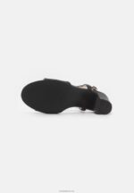 Anna Field kvinner skinnsandaler svarte P266L1417 - Bilde 5