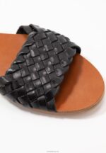 Anna Field kvinner skinnsandaler svarte P266L1420 - Bilde 3