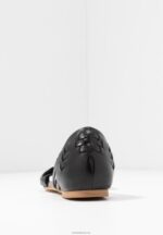 Anna Field kvinner skinnsandaler svarte P266L1420 - Bilde 6