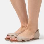 Anna Field kvinner skinnsandaler taupe P266L1251