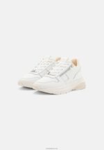 Anna Field kvinner skinnsko hvit/beige P266L1209 - Bilde 3