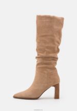 Anna Field kvinner skinnstøvler beige P266L2201 - Bilde 2