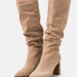 Anna Field kvinner skinnstøvler beige P266L2201