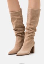 Anna Field kvinner skinnstøvler beige P266L2201