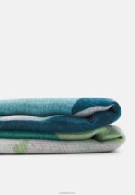 Anna Field kvinner skjerf grønt/beige P266L2828 - Bilde 3